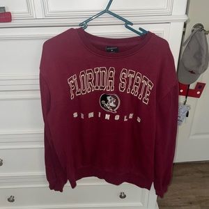 Florida state university sweatshirt
